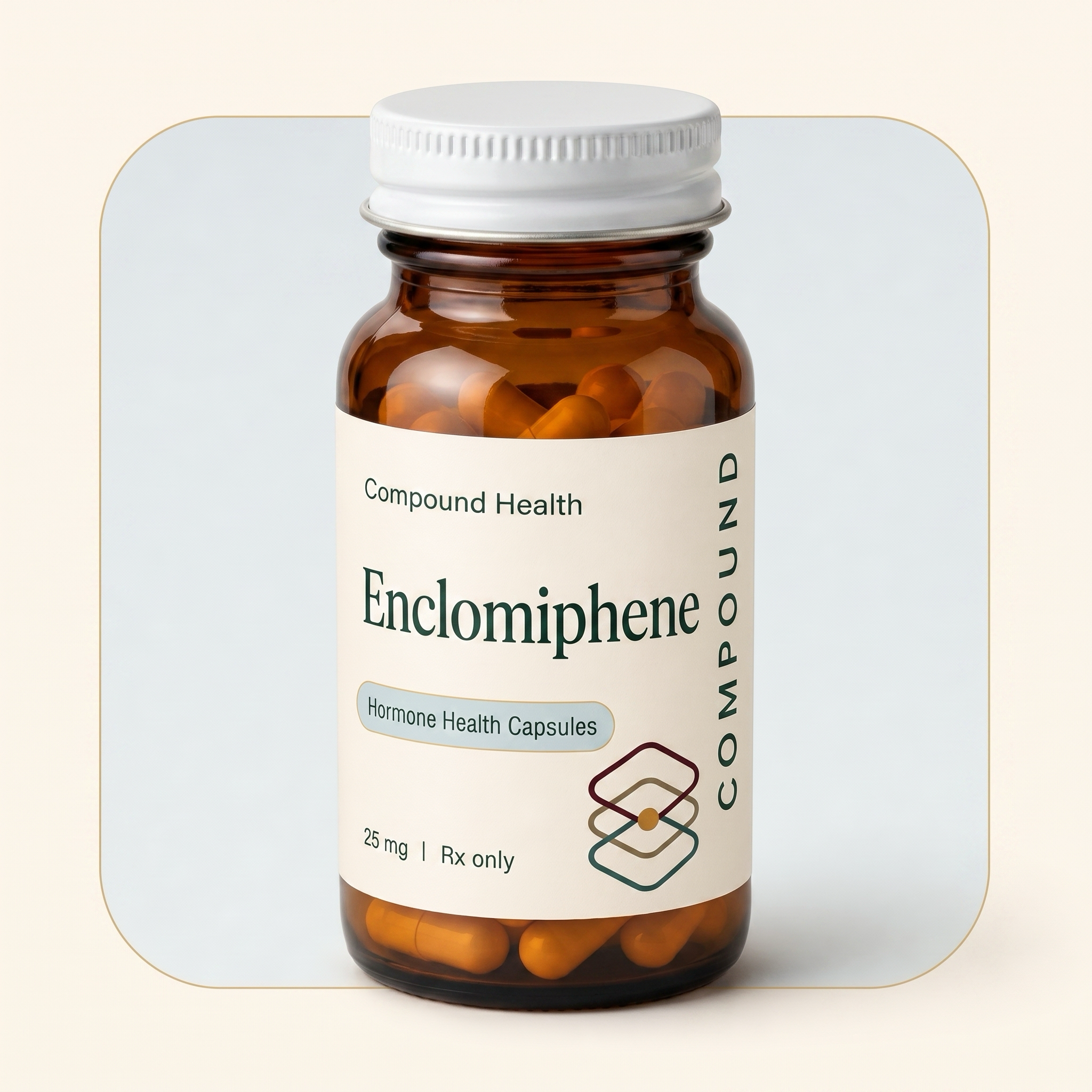Enclomiphene Capsules - 25 mg — Compound Health