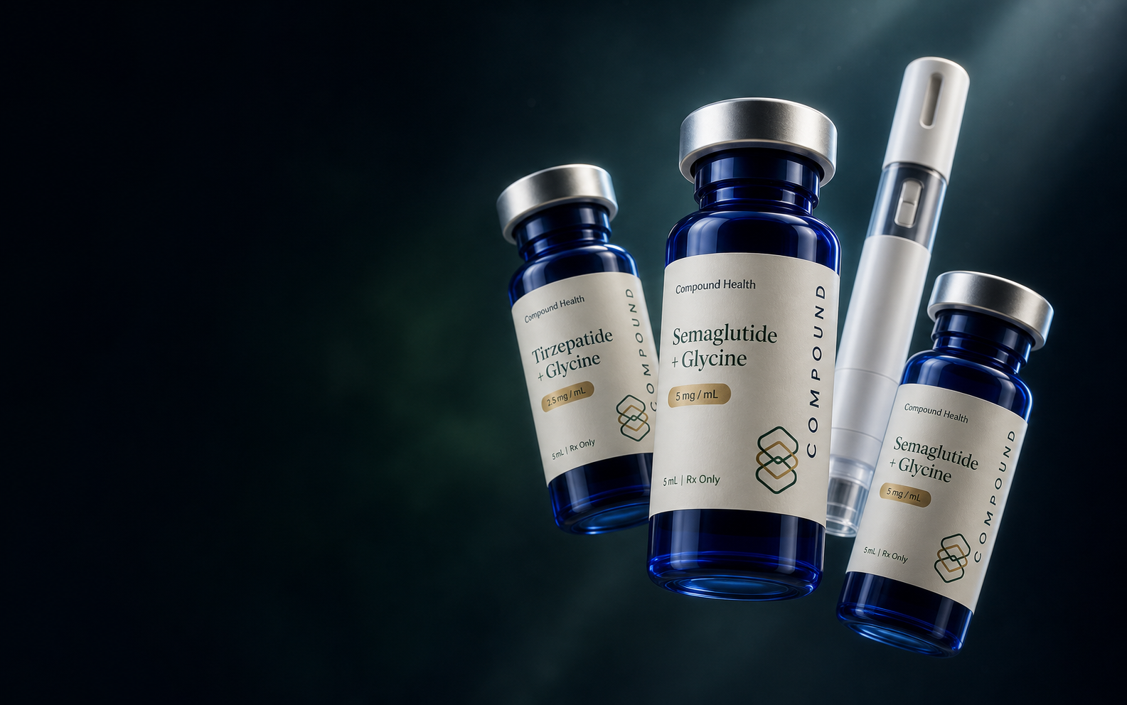 Illustrative Compound Health GLP-1 treatment renders