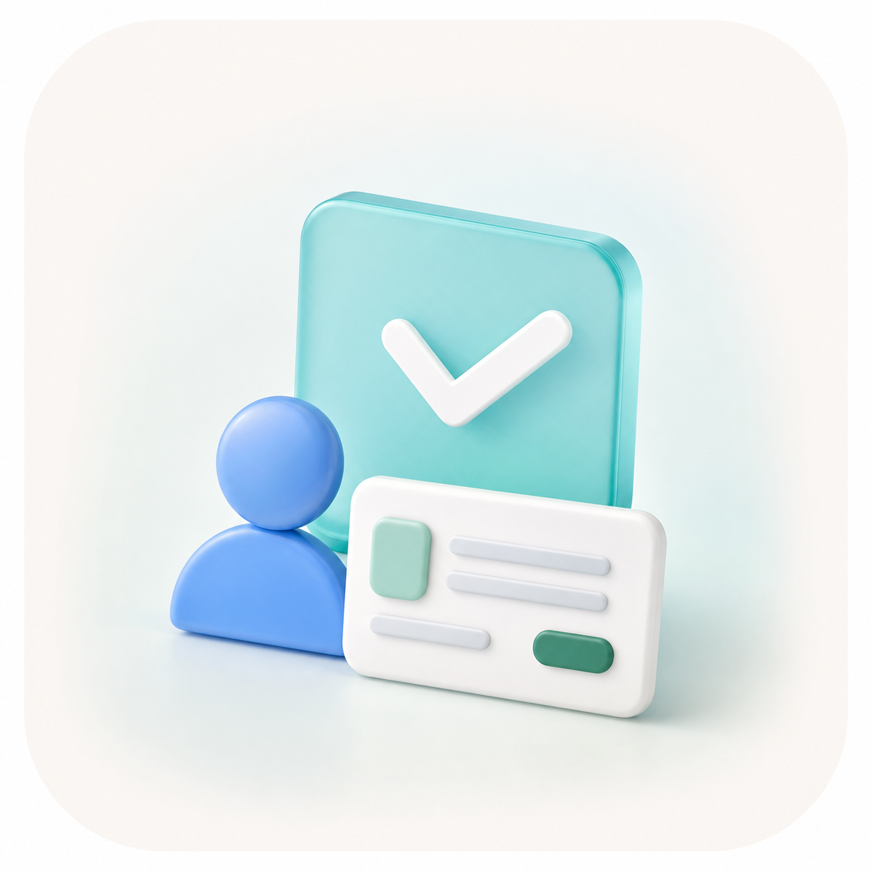A secure online intake review interface