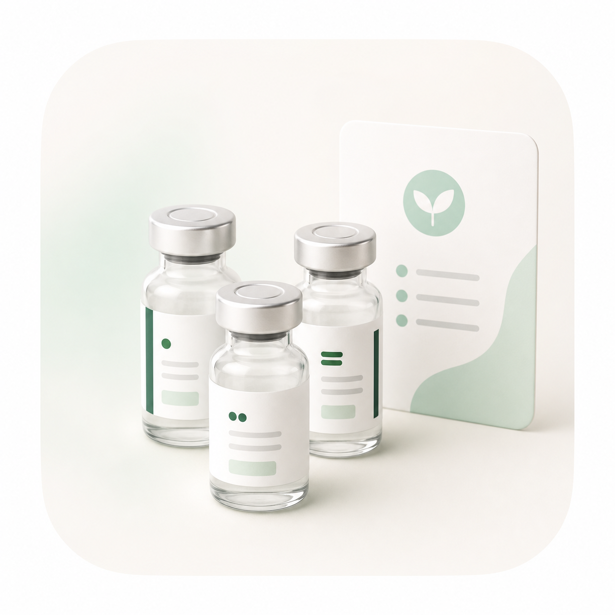 A curated Compound Health treatment plan