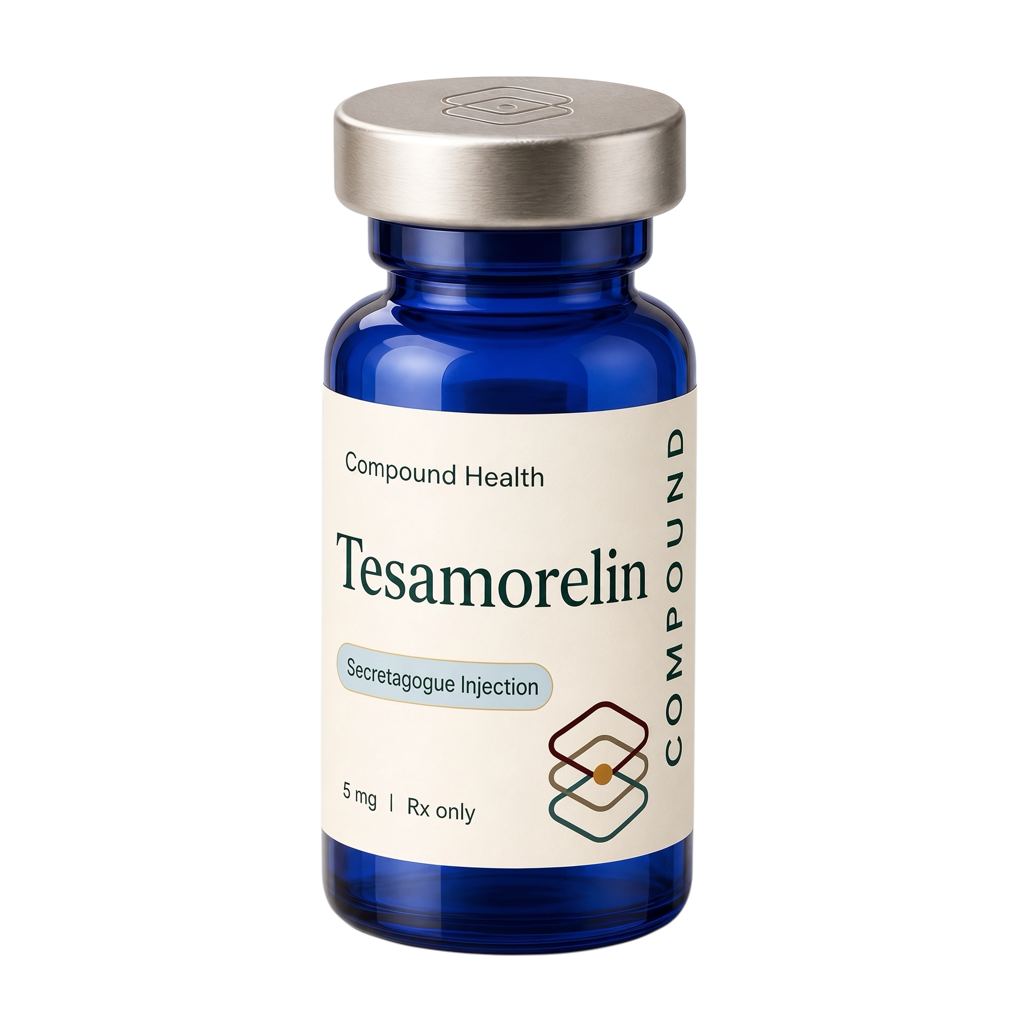 Illustrative tesamorelin vial packaging